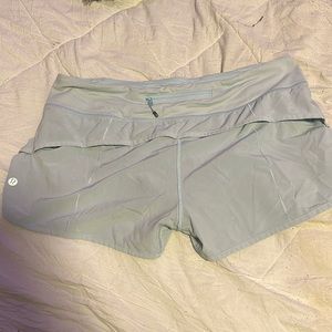 Blue lululemon shorts